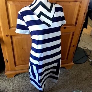 1. STATE BLUE/WHITE PATCH POCKET SHIFT